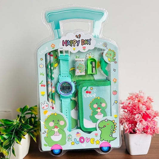 Happy Time Travel Stationary Set