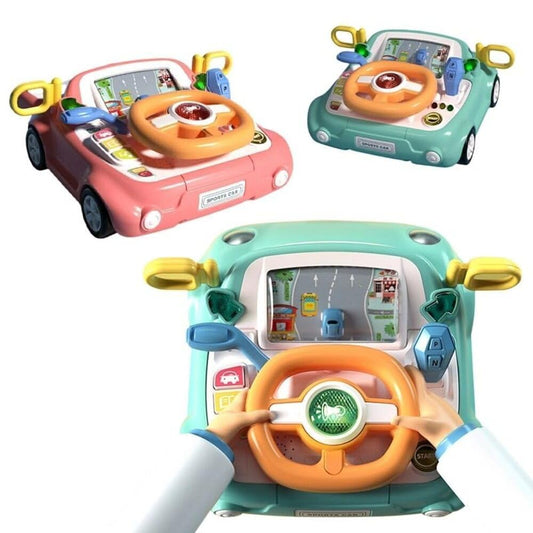Light & Musical Steering Wheel Toy for Toddlers 1-3 Years