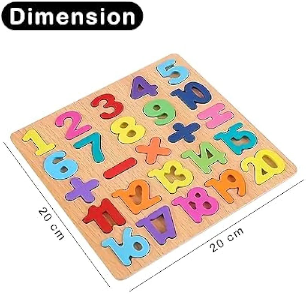 Wooden Puzzles for Toddlers Alphabet Number and Shape Board Set Gift for Montessori Educational Learning Jigsaw Puzzle Preschool Toys for Kids Boys Girls