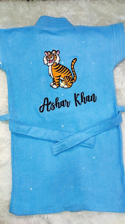 Customised Kids Bathrobe