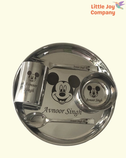 Customised Round Thali Set