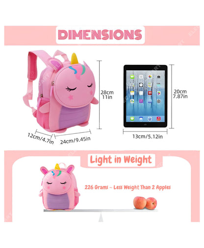 Cute Unicorn Toddlers Backpack