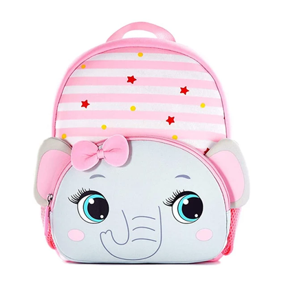 Baby Elephant Adore Backpack (Pink)