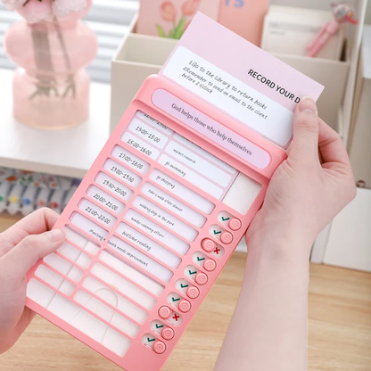 Multifunctional Schedule Tracker / Habit Tracker
