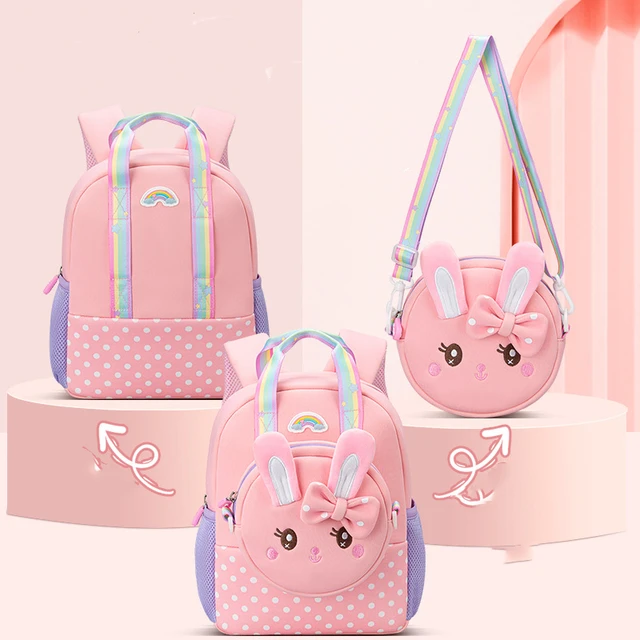 Cute Premium Rabbit 2 in 1 Toddlers Backpack