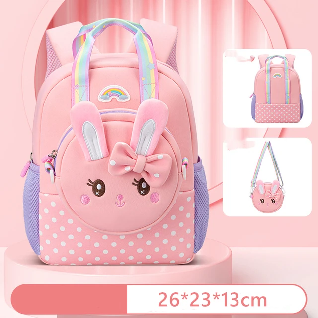 Cute Premium Rabbit 2 in 1 Toddlers Backpack