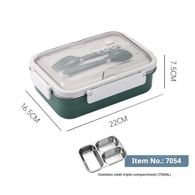 Food 3 Compartment Lunch Box