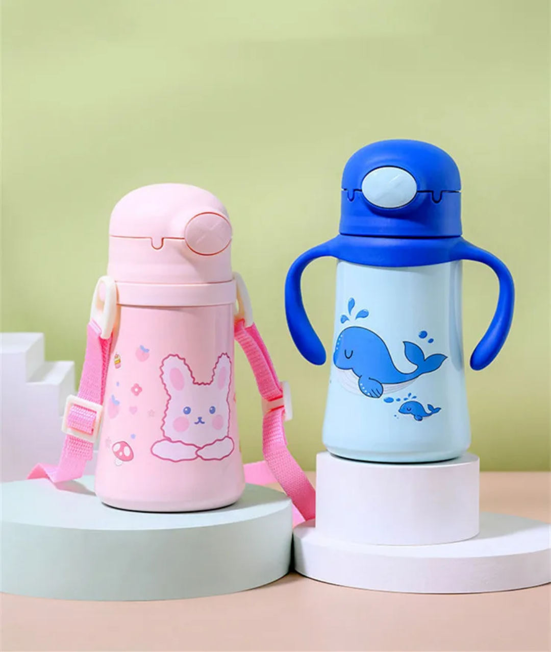 Baby Sippy 2 in 1 Bottle