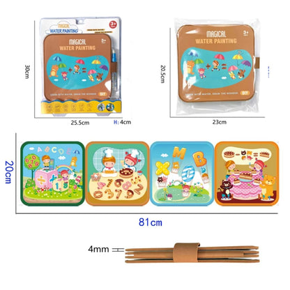 Reusable Magical Water Painting Doodle Book