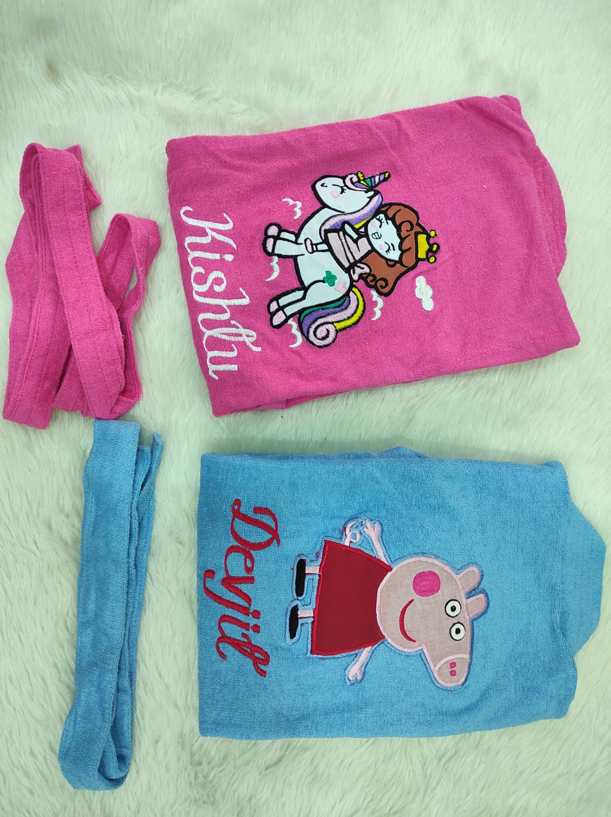 Customised Kids Bathrobe