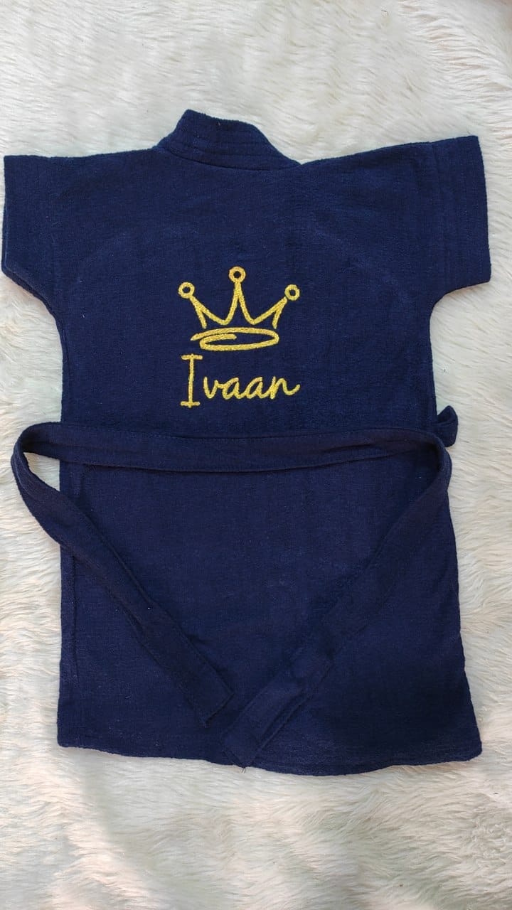 Customised Kids Bathrobe