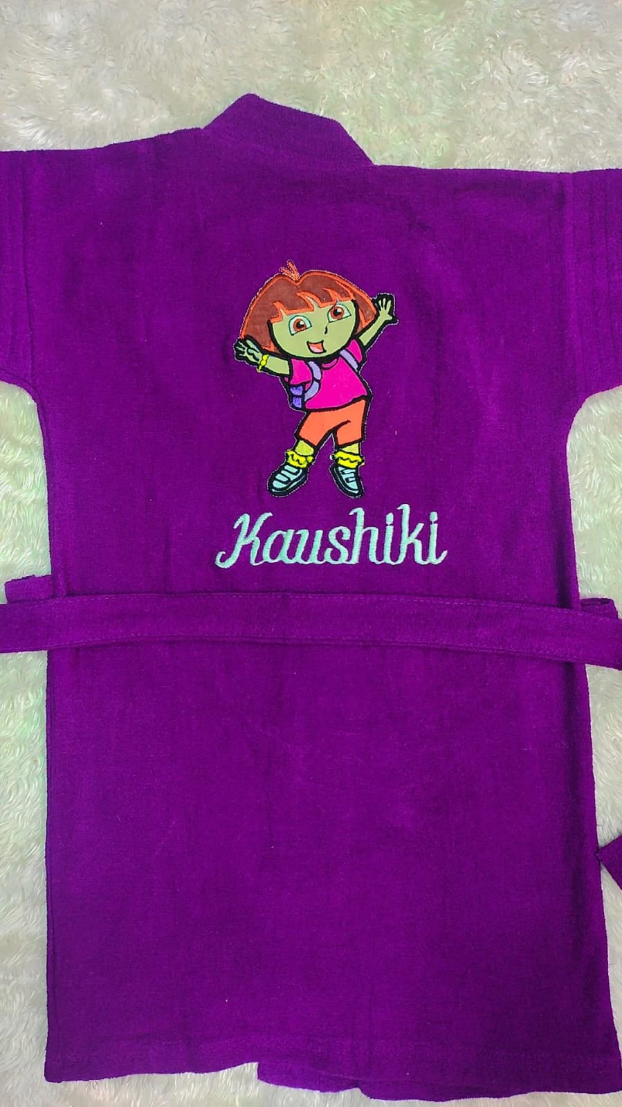 Customised Kids Bathrobe