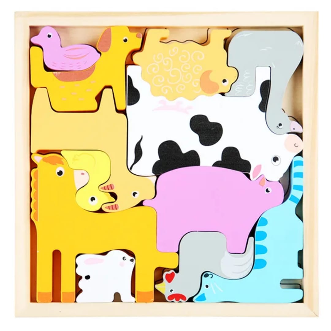 3D Puzzle For Kids