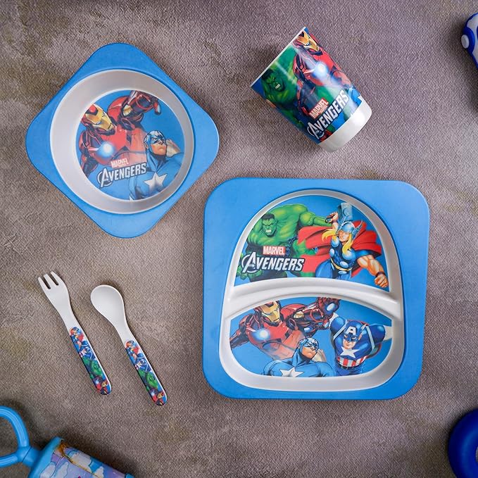 Marvel Avengers Kids Mealtime Set