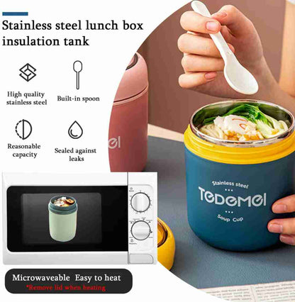 Tedemei Portable Thermal Lunch Box - 2 compartment & 3 compartment
