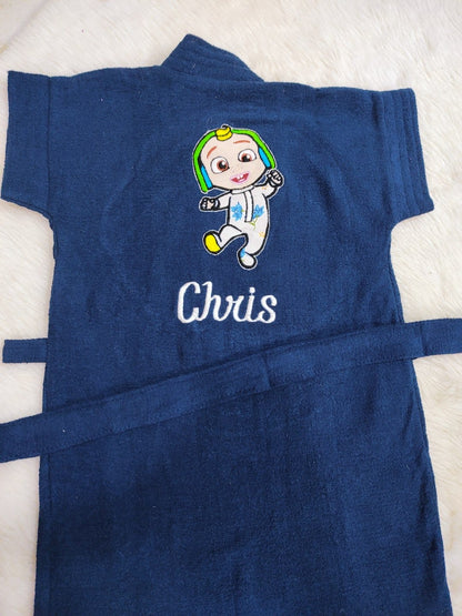 Customised Kids Bathrobe