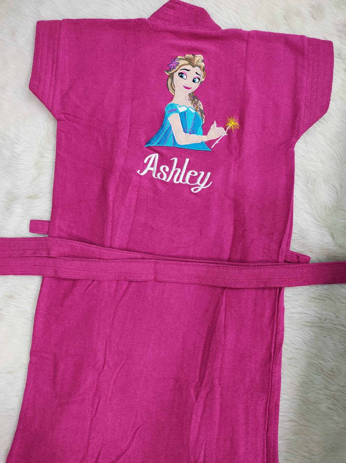 Customised Kids Bathrobe