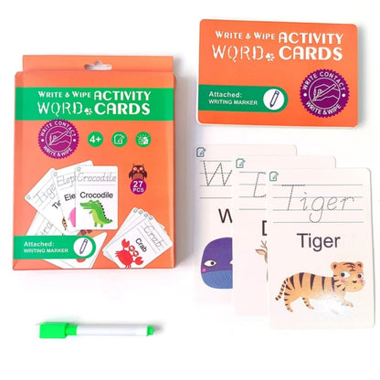 Reusable Wipe and Clean Book