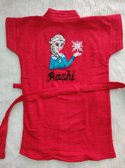 Customised Kids Bathrobe
