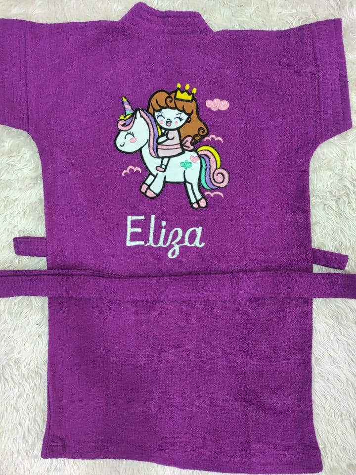 Customised Kids Bathrobe