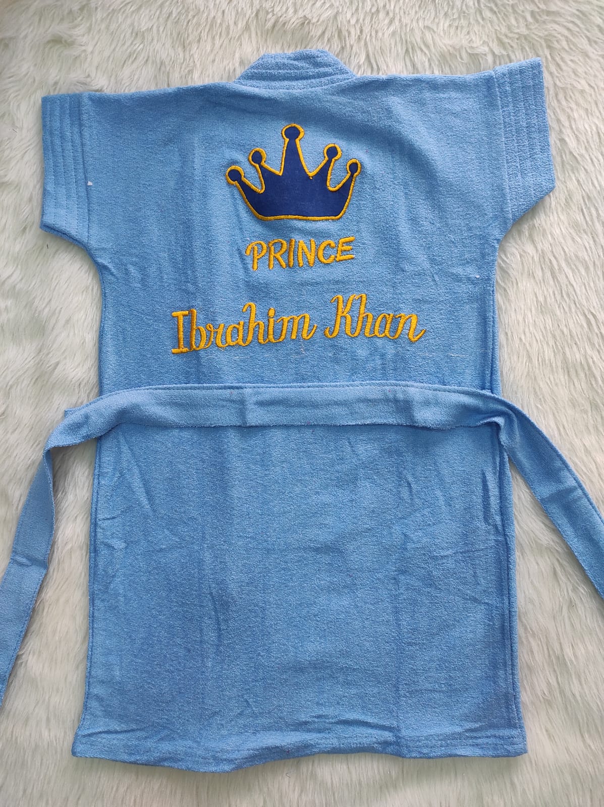 Customised Kids Bathrobe