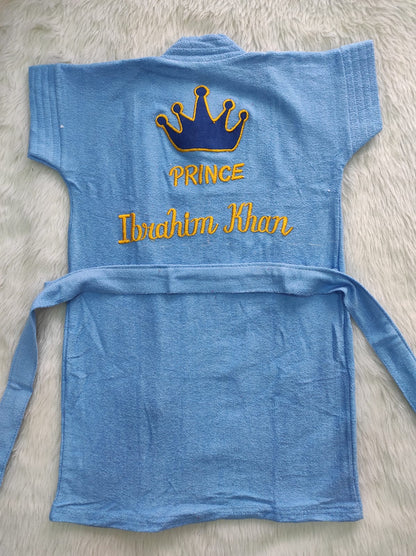 Customised Kids Bathrobe