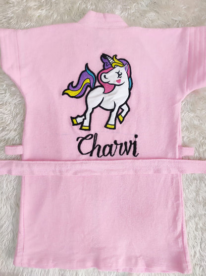 Customised Kids Bathrobe