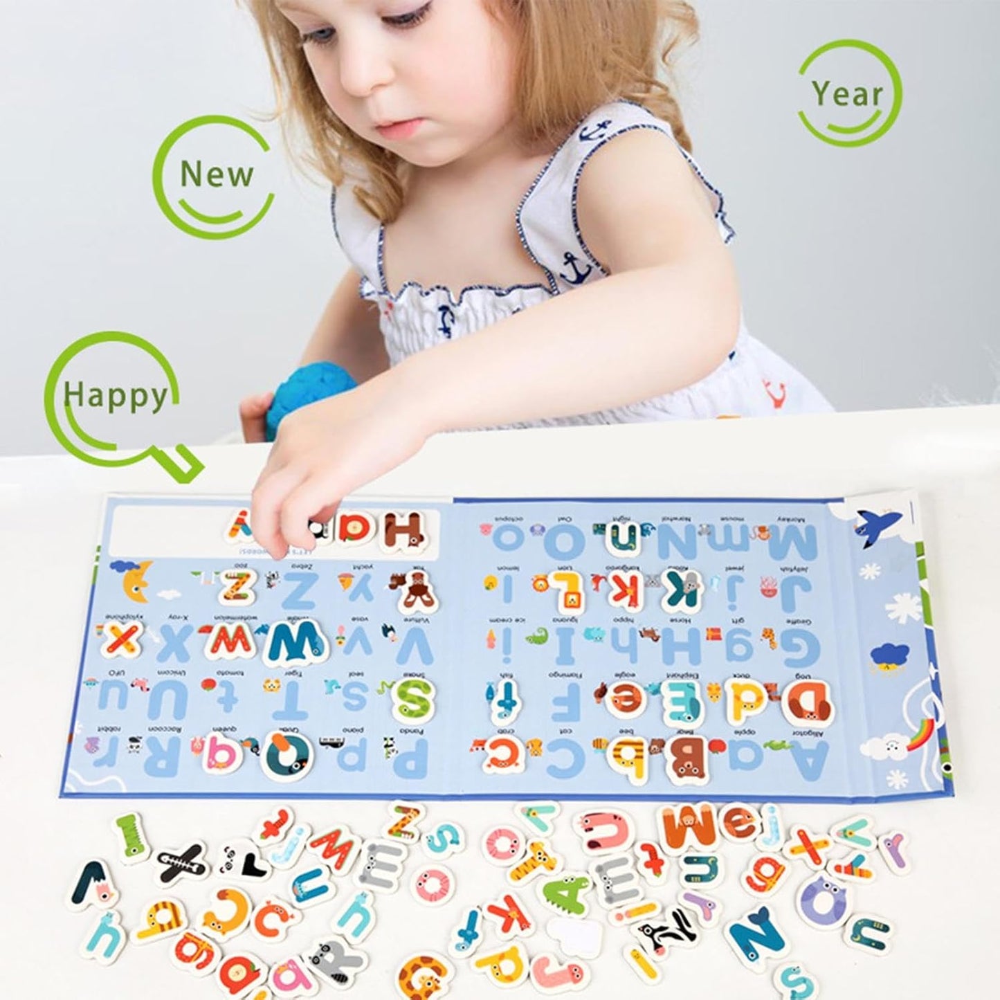 Magnetic Letter Educational Toy