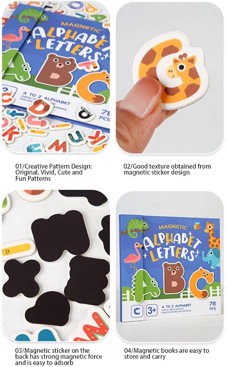 Magnetic Letter Educational Toy
