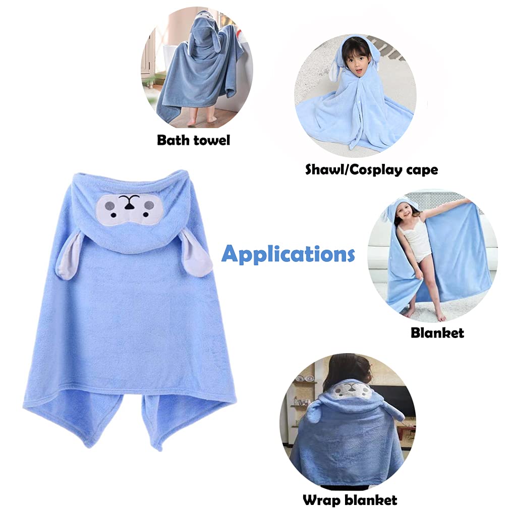 Kids Bath Towels, Premium Hooded Towel for Toddlers