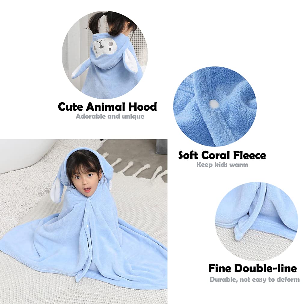 Kids Bath Towels, Premium Hooded Towel for Toddlers