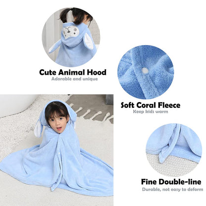 Kids Bath Towels, Premium Hooded Towel for Toddlers