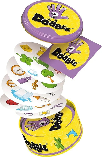 Dooble Card Game Classic Card Game for Kids, Age 6+, 2 to 8 Players, Average Playtime 15 Minutes, Eco-Blister (SPT Yellow)