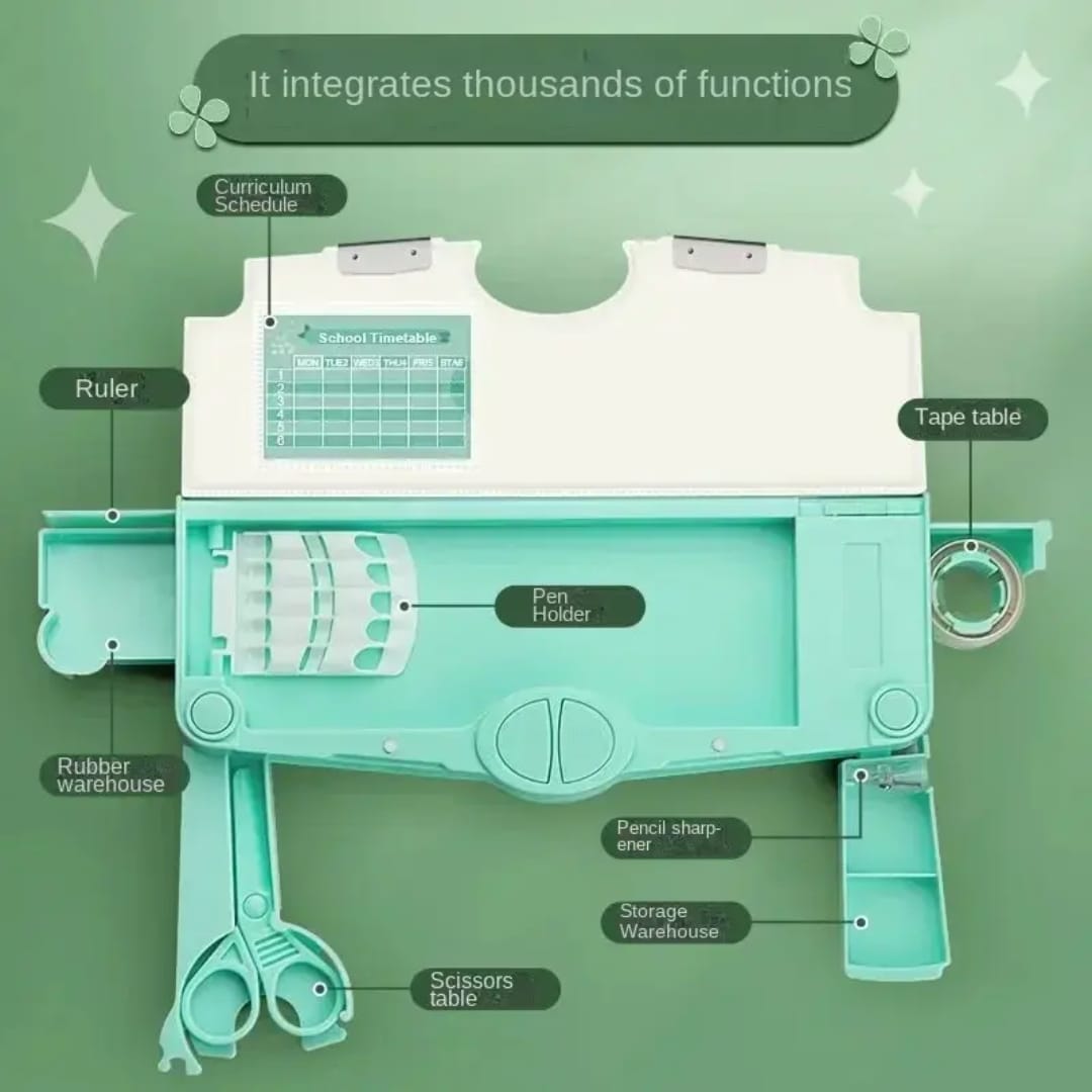 Multi Functional Magnetic Pencil Case