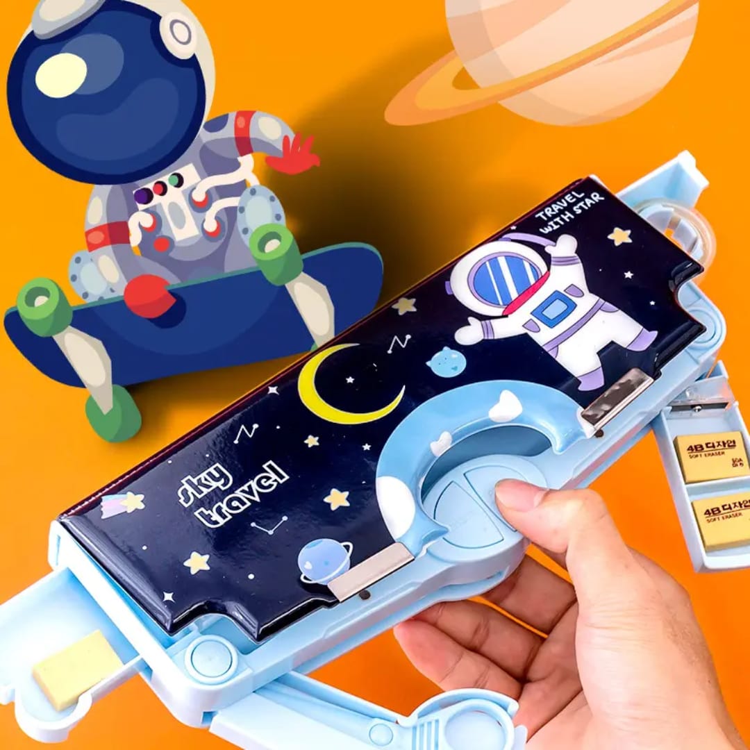Multi Functional Magnetic Pencil Case