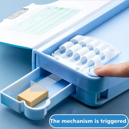 Multi Functional Magnetic Pencil Case