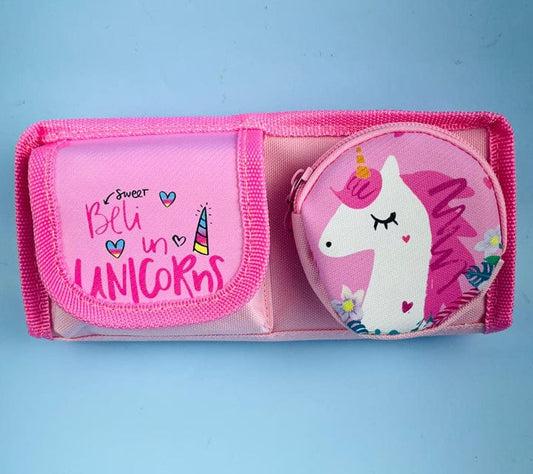 Beli in Unicorn pouch
