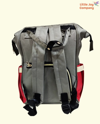 CUSTOMISED STRIPPED DIAPER BAG