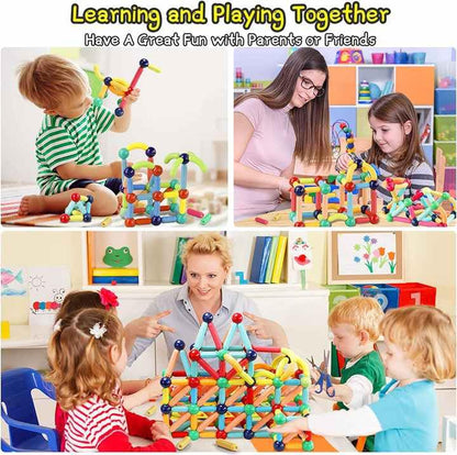 42 pcs Magnetic Sticks Building Blocks Toy For Kids