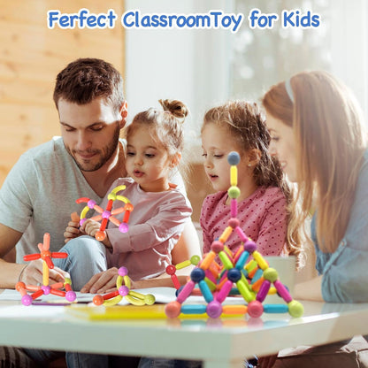 42 pcs Magnetic Sticks Building Blocks Toy For Kids