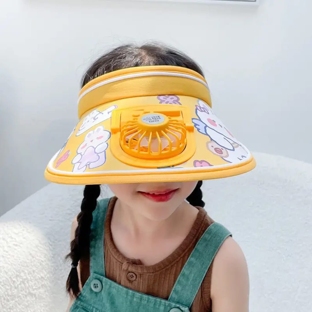 Kids Summer Fan Hat