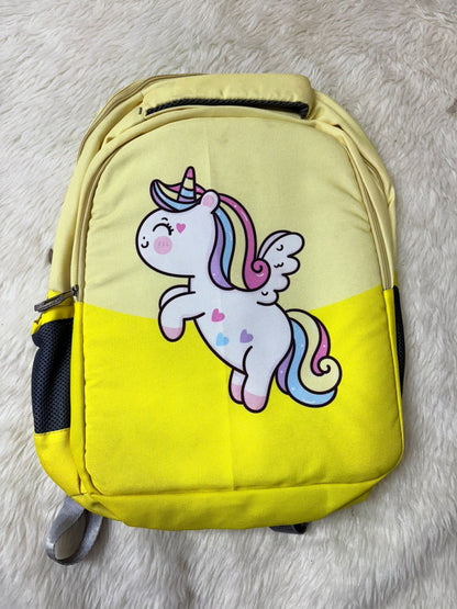 unicorn bag with different colours with glitter