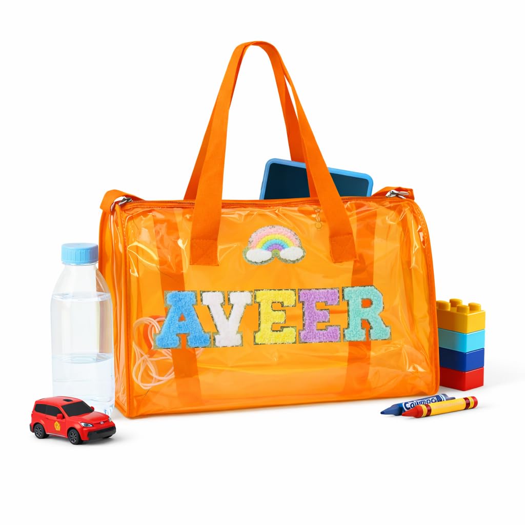 Personalised Jelly Bag With Waterproof Stylish for Kids (1 Initail )