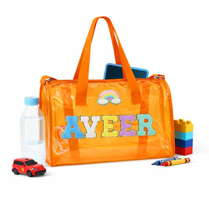 Personalised Jelly Bag With Waterproof Stylish for Kids (1 Initail )