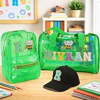 Personalised Jelly Bag With Waterproof Stylish for Kids (1 Initail )
