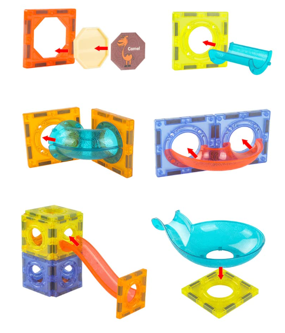 Light Magnetic Building Blocks Toys for Kids