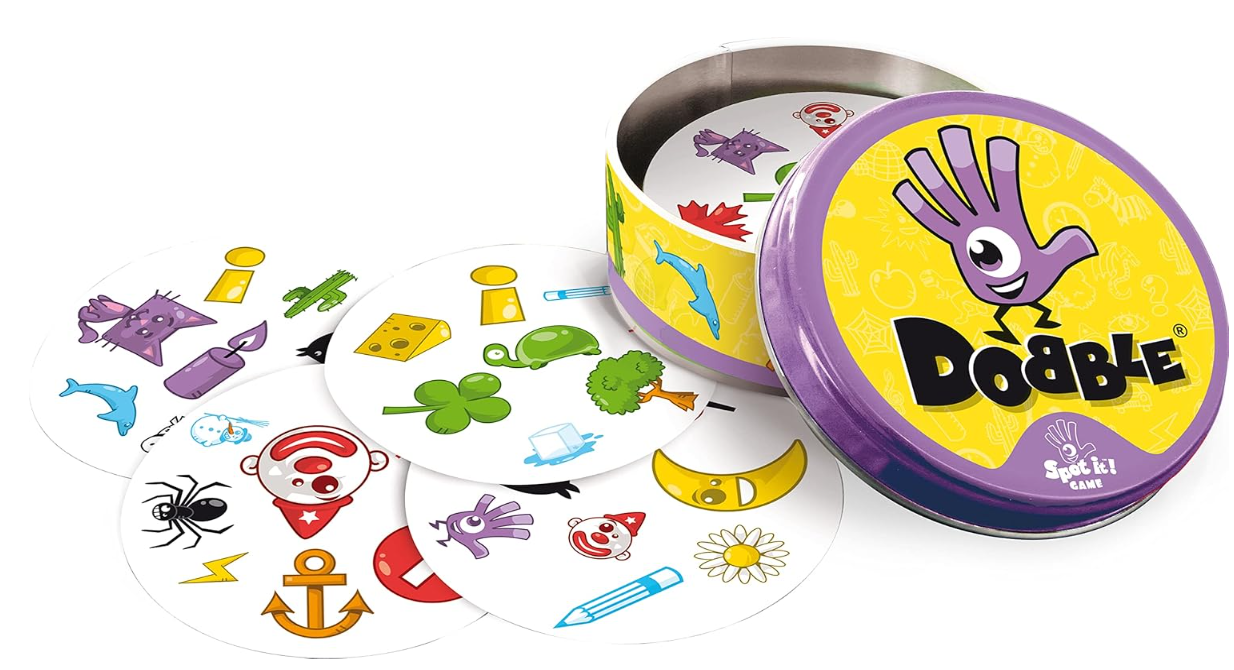 Dobble, Strategy Game,Family Card Game, 2-8 Player Game, for 6 Years and Above