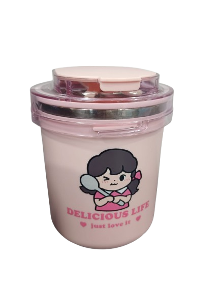 2 in 1 Kids SS Vacuum Cup - 530 ML