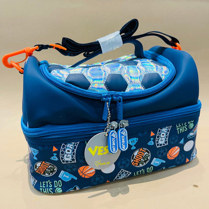 Premium Insulated Double Decker Lunch Bag