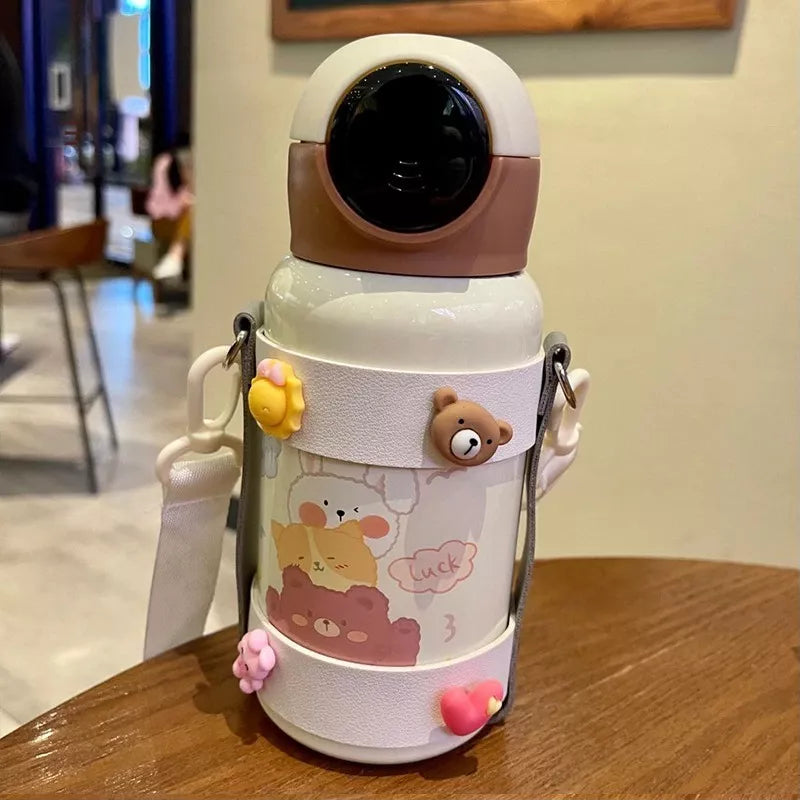 Double Walled Stainless Steel Water Bottle for Kids 420 ML